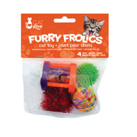 Assortiment de 4 jouets Furry Frolics Cat Love