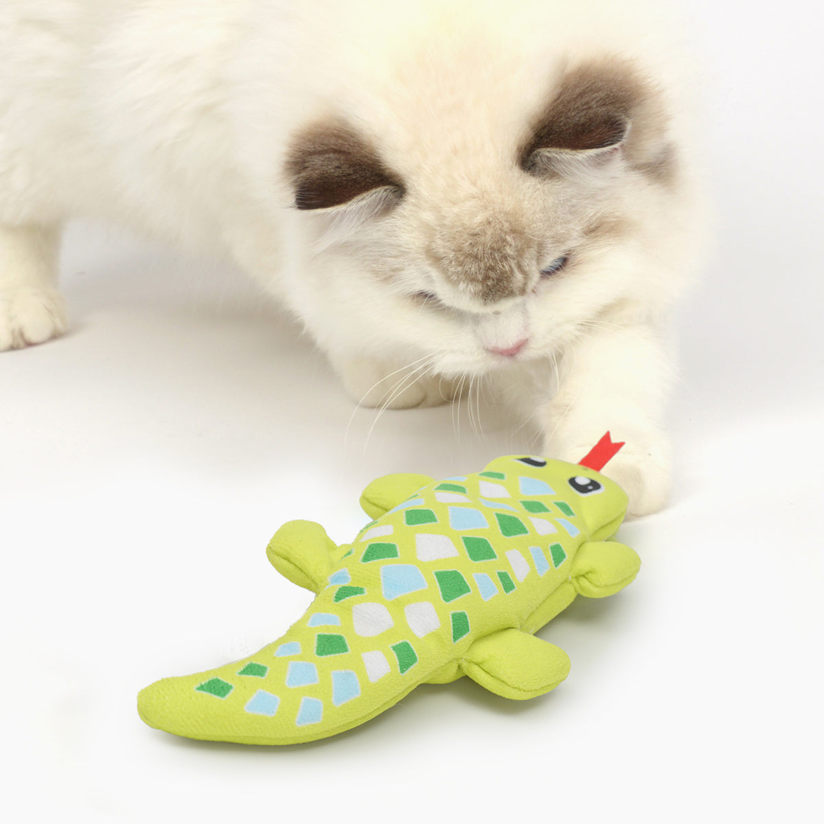 Jouet Catit Groovy, gecko, vert