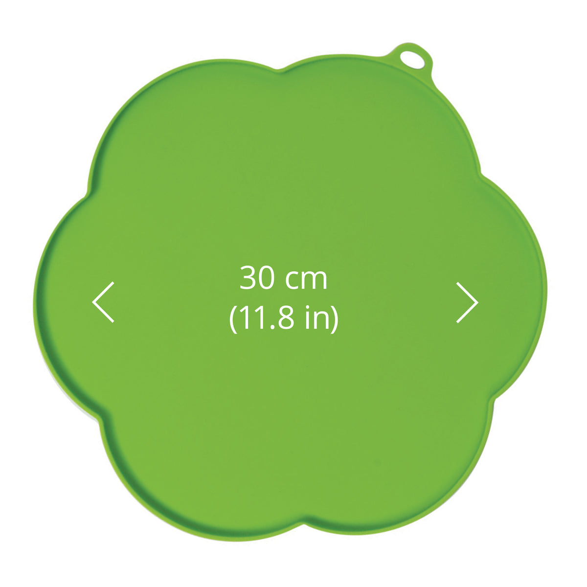 Napperon Catit en silicone, forme de fleur, vert