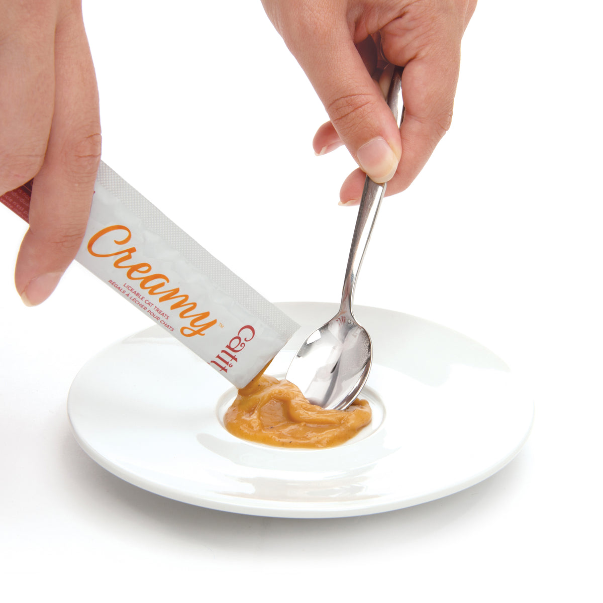 Gâteries crémeuses Catit Creamy à lécher, Saumon, 180 g (6,3 oz), paquet de 12