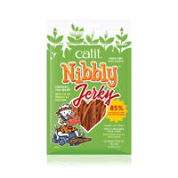 Catit Nibbly Jerky au Poulet et poisson, 30 g (1 oz)