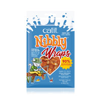 Catit Nibbly Wraps au Poulet et poisson, 30 g (1 oz)