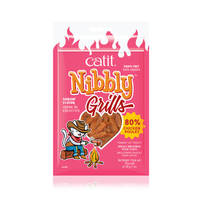 Nibbly Grills au Poulet et arôme de crevettes, 30 g (1 oz)