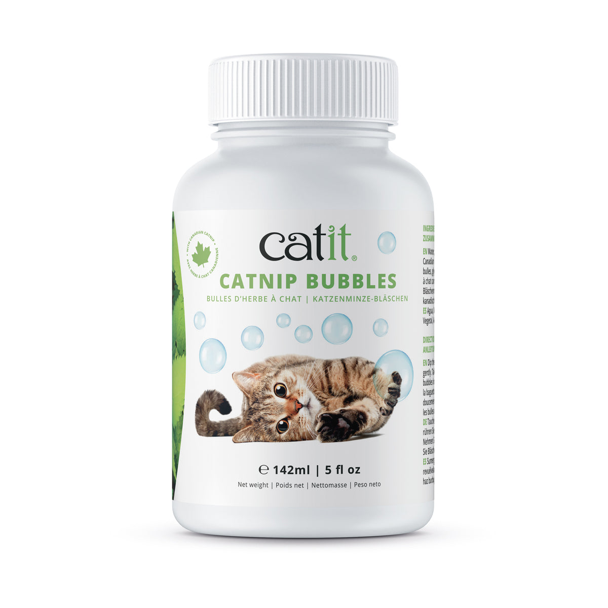 Bulles d’herbe à chat, bouteille de 142 ml (5 oz liq.)