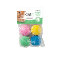Balles de golf Foamies Catit en éponge, paquet de 4