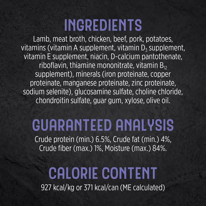 Nourriture Nutrience Trattoria pour chiens, Repas d’agneau et pommes de terre, 400 g