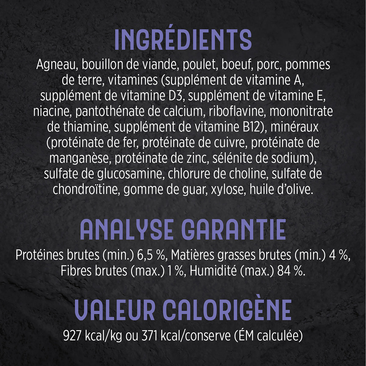 Nourriture Nutrience Trattoria pour chiens, Repas d’agneau et pommes de terre, 400 g