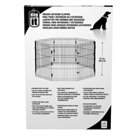 Parc Dogit pour l’intérieur ou l’extérieur, grand, 60 x 91 cm (23,6 x 35,8 po)