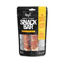 Rouleaux de cuir brut de poulet Snack Bar