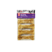 Os pressés Dogit en cuir brut à 100 %, 12,7 cm (5 po), paquet de 4