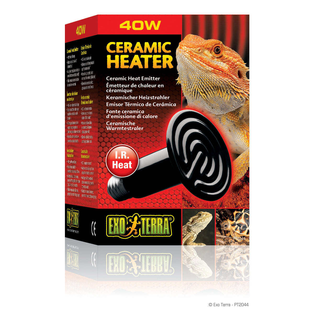 Émetteur de chaleur Exo Terra en céramique, 40 W