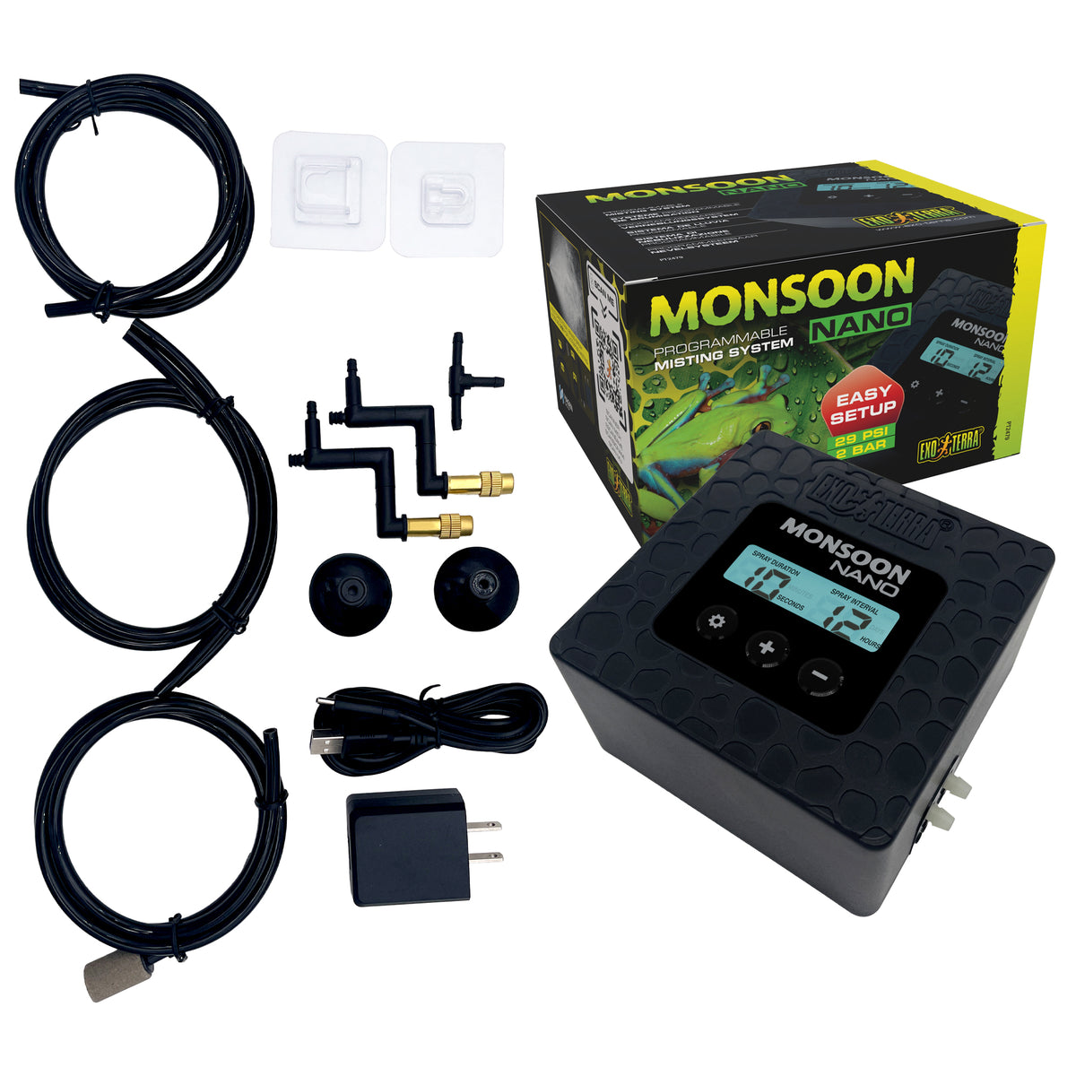 Système programmablede brumisation Monsoon NANO Exo Terra