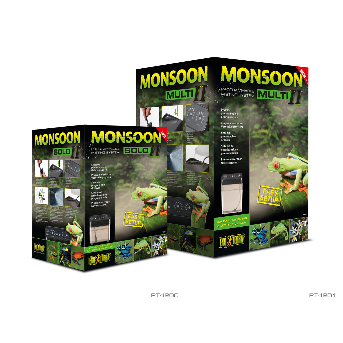 Système programmable de brumisation Monsoon SOLO II Exo Terra
