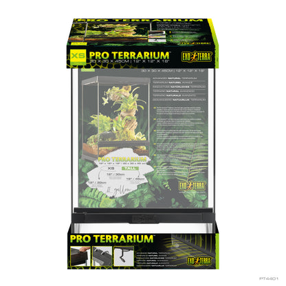 Terrarium professionnel Exo Terra, habitat avancé naturel, très petit/haut, 30 x 30 x 45 cm