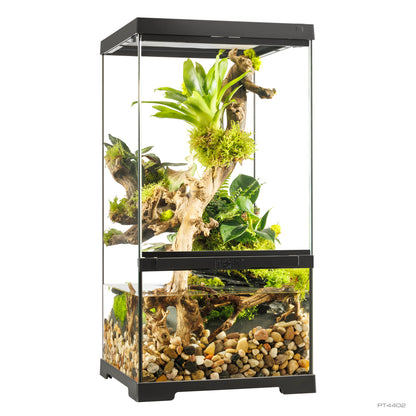 Paludarium professionnel Exo Terra, habitat avancé naturel, très petit/très haut, 30 x 30 x 60 cm