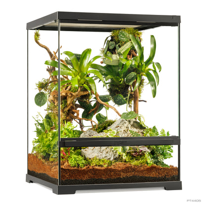 Terrarium professionnel Exo Terra, habitat avancé naturel, petit/haut, 45 x 45 x 60 cm