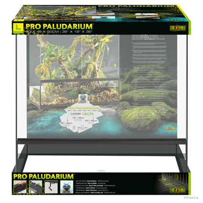 Paludarium professionnel Exo Terra, habitat avancé naturel, grand/très haut, 90 x 45 x 90 cm