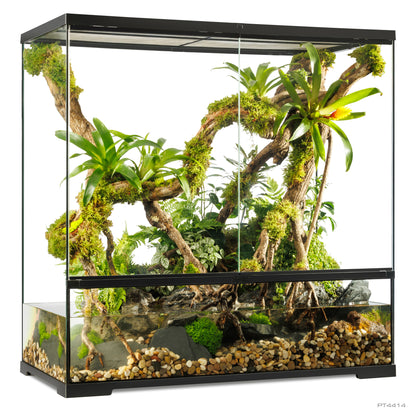 Paludarium professionnel Exo Terra, habitat avancé naturel, grand/très haut, 90 x 45 x 90 cm