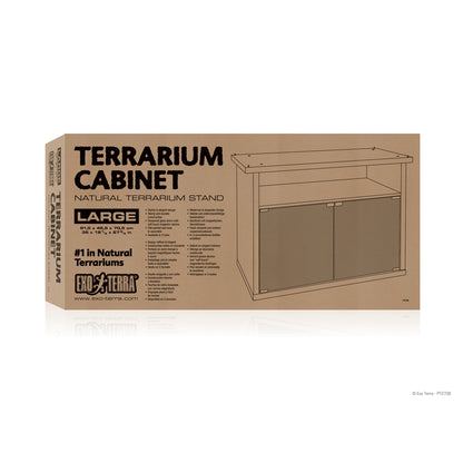 Meuble pour terrarium Exo Terra avec portes en verre, grand, pour terrariums de 91,5 x 46,5 x 70,5 cm (36 x 18,25 x 27,75 po)