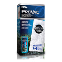 Masses filtrantes ProVac Fluval à double densité, paquet de 4