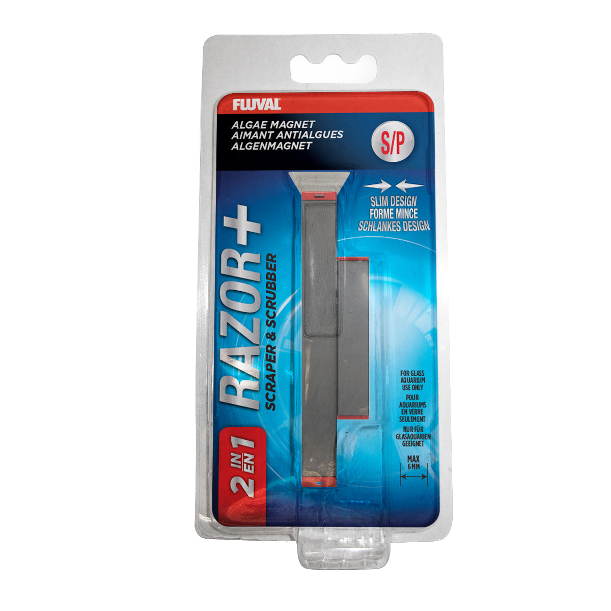 Aimant antialgues 2 en 1 Razor+ Fluval, petit