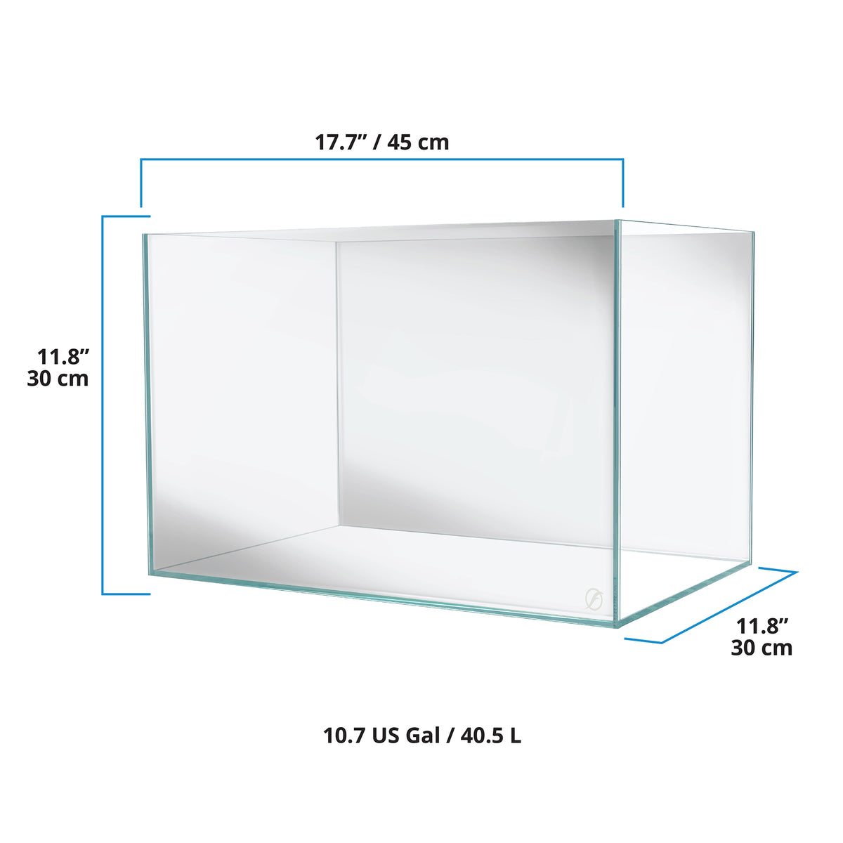 Aquarium VisiWhite 45P Fluval, 40,5 L (10,7 gal US)