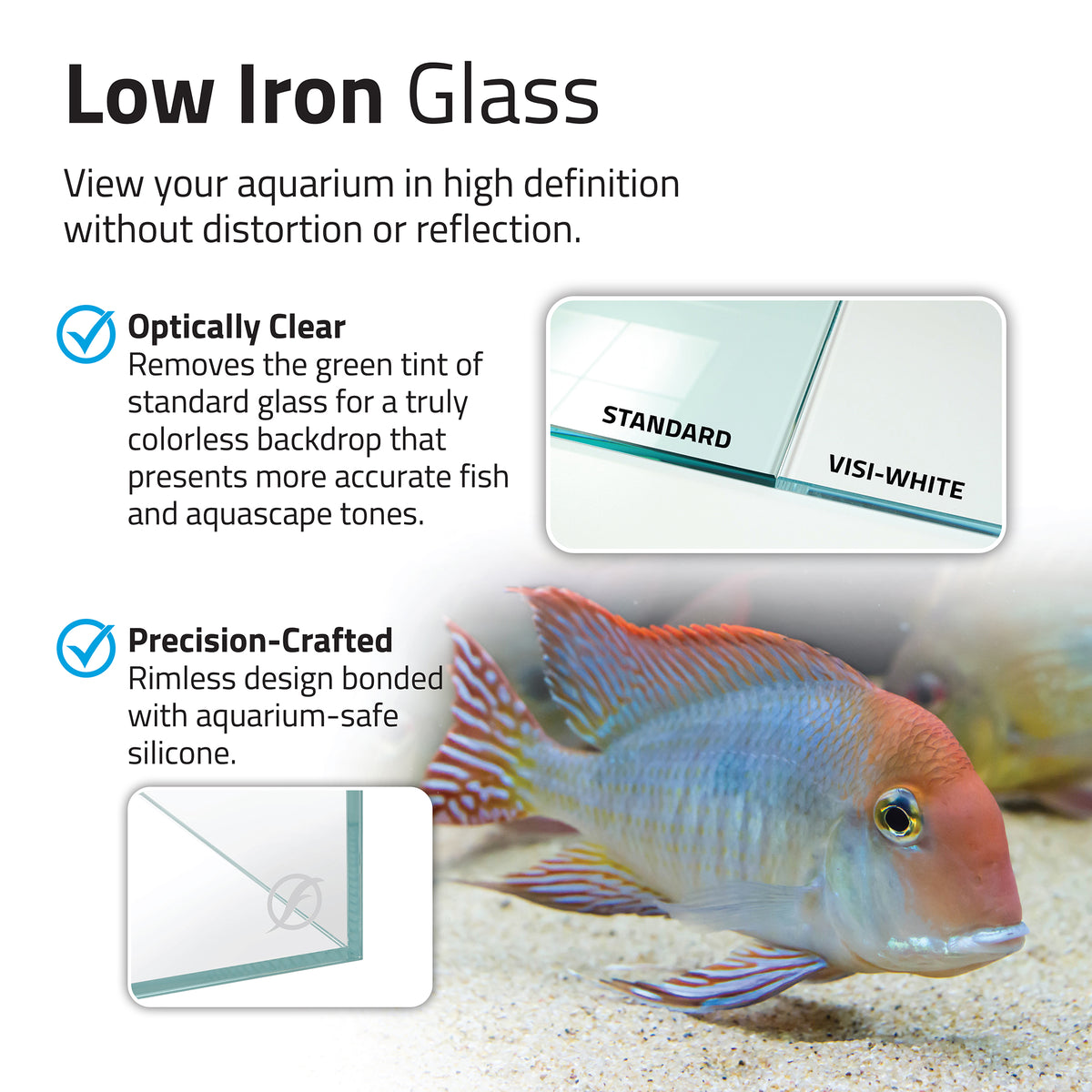 Aquarium VisiWhite 60P Fluval, 78 L (20,6 gal US)
