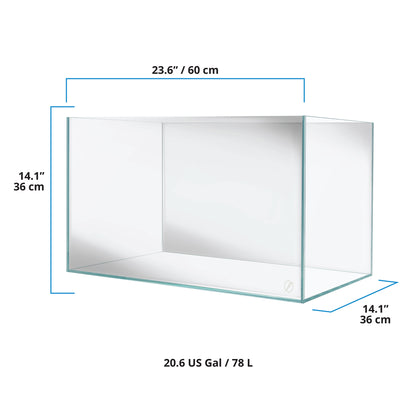 Aquarium VisiWhite 60P Fluval, 78 L (20,6 gal US)