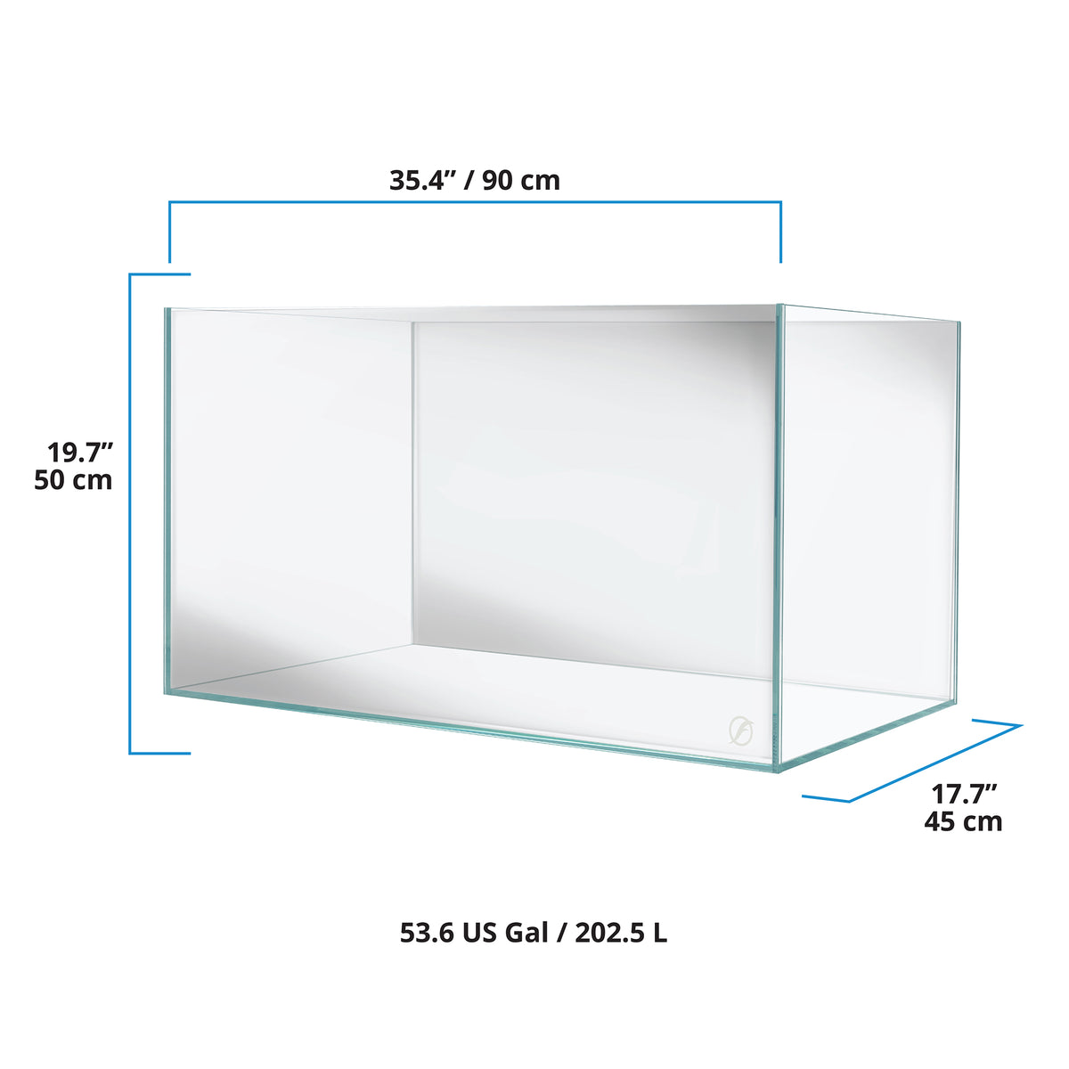 Aquarium VisiWhite 90P Fluval, 202,5 L (53,6 gal US)