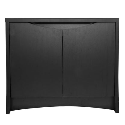 Meuble de qualité pour aquarium Flex Fluval, noir, 82,8 x 42 x 75,5 cm