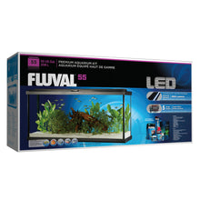 Aquarium équipé haut de gamme Fluval 55 avec éclairage à DEL, 208 L (55 gal US), 122 x 33 x 51 cm (48 x 13 x 20 po)