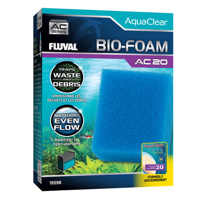 Bloc de mousse BioFoam pour filtre à moteur AC20 Fluval