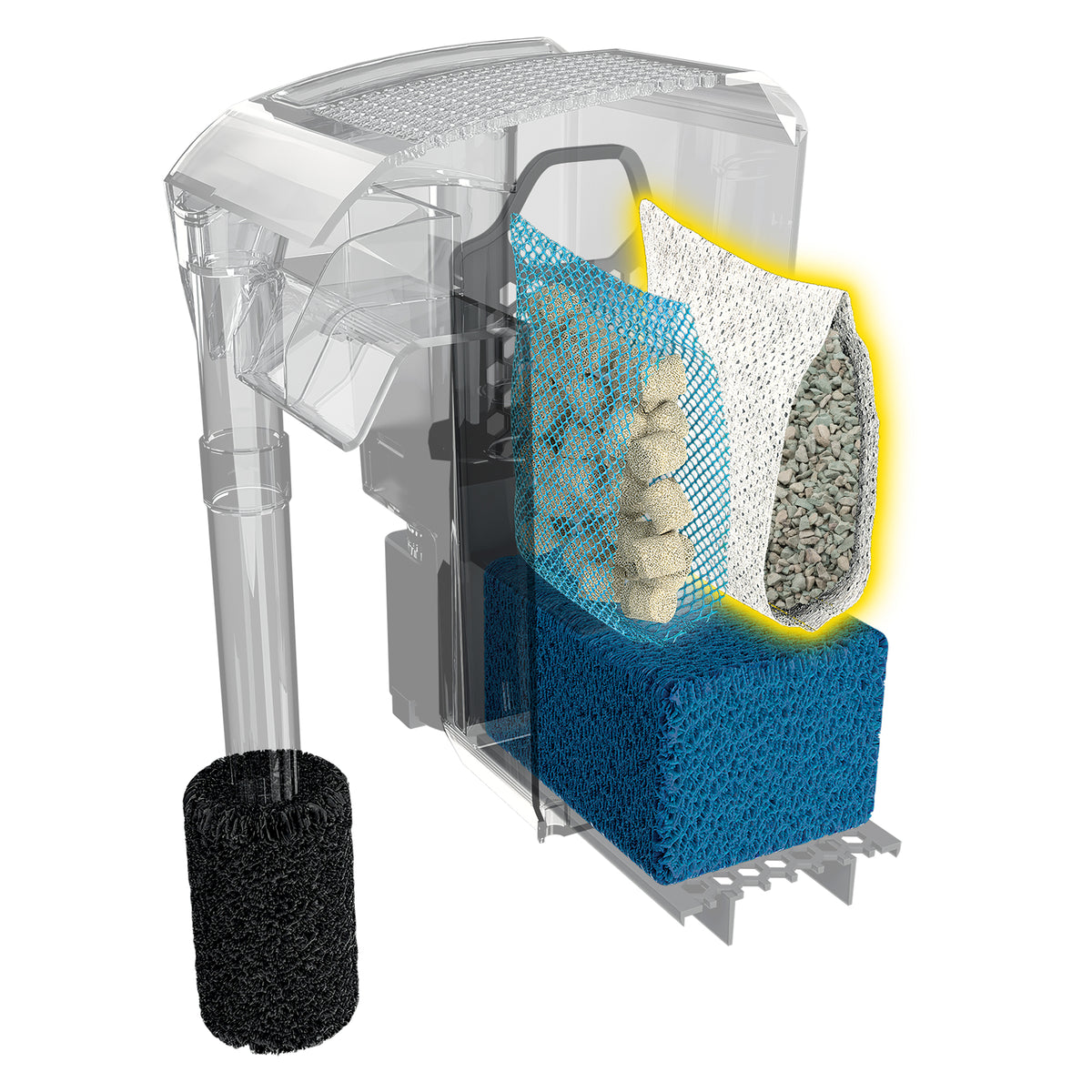 Éliminateurs d’ammoniaque pour filtre à moteur AC50 Fluval, 429 g (15 oz), paquet de 3