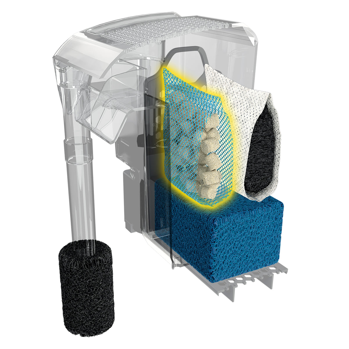 Masse filtrante BIOMAX pour filtre à moteur AC50 Fluval, 80 g (2,8 oz)
