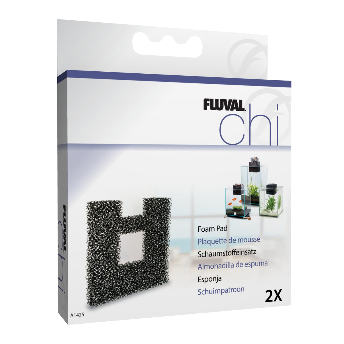 Blocs de mousse Chi Fluval, paquet de 2