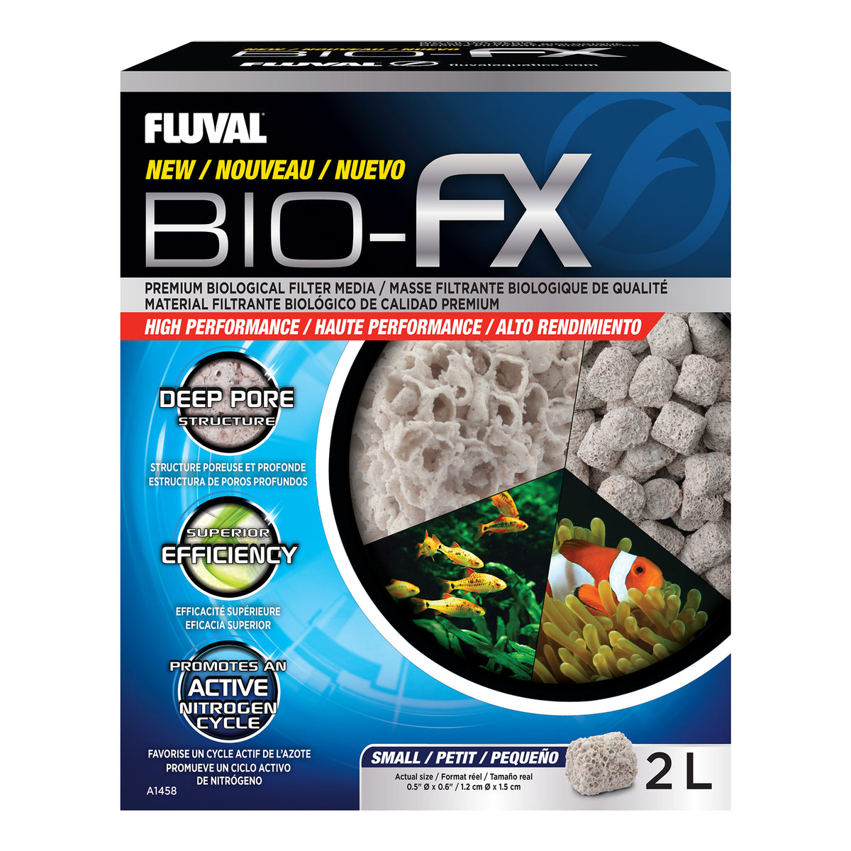 Cylindres BioFX Fluval, 2 L