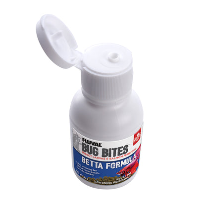 Aliment Bug Bites Fluval pour bettas, microganulés, 30 g (1 oz)