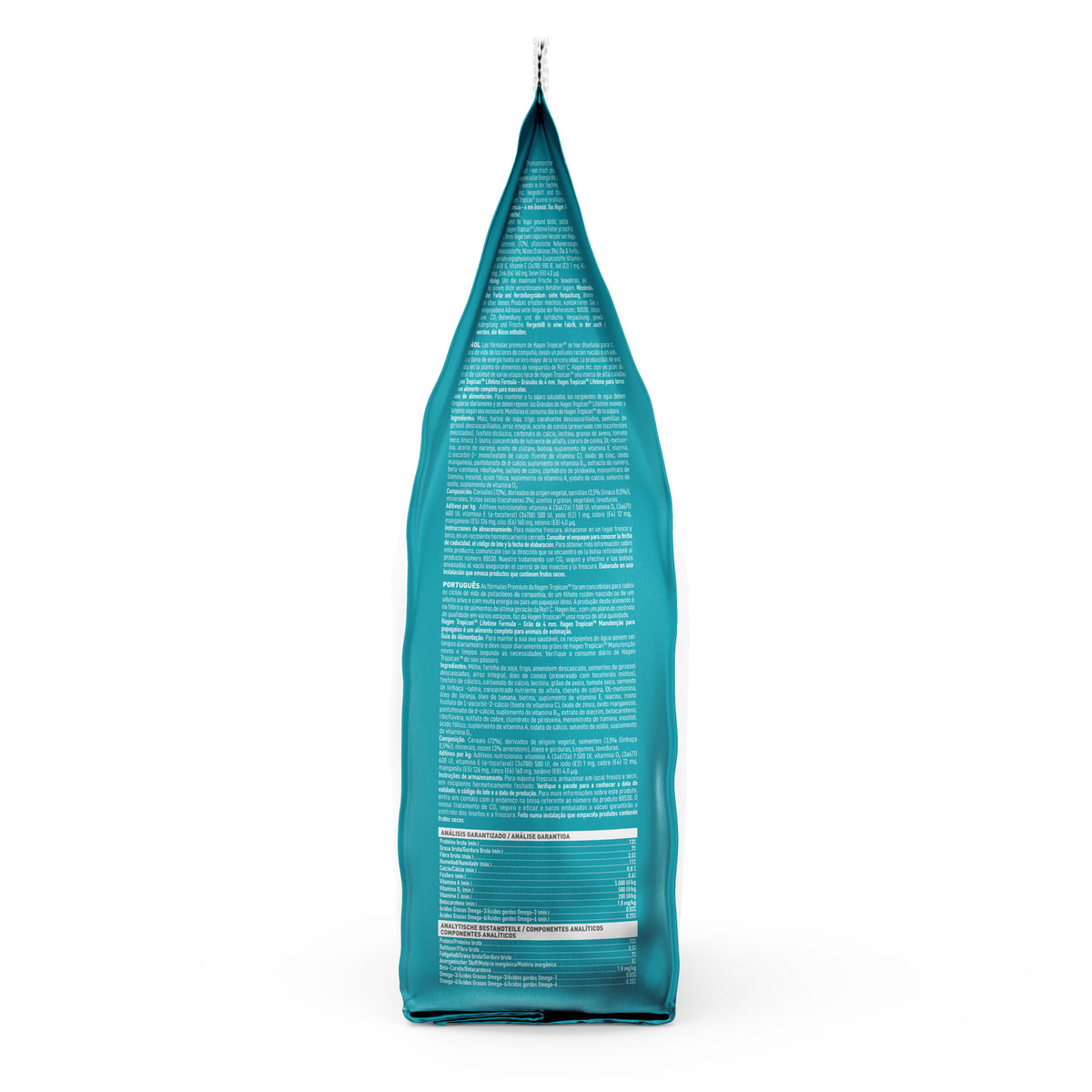 Nourriture Lifetime Tropican pour perroquets, granulés de 4 mm, 820 g (1,8 lb)