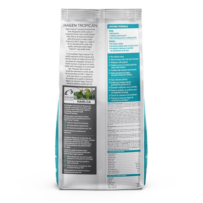 Nourriture Lifetime Tropican pour perroquets, bâtonnets, 1,5 kg (3,3 lb)