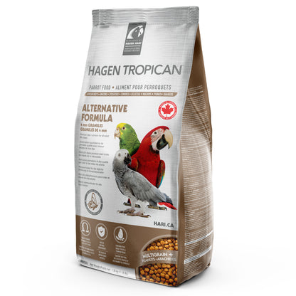 Nourriture Alternative Tropican pour perroquets, granulés de 4 mm, 1,8 kg (4 lb)