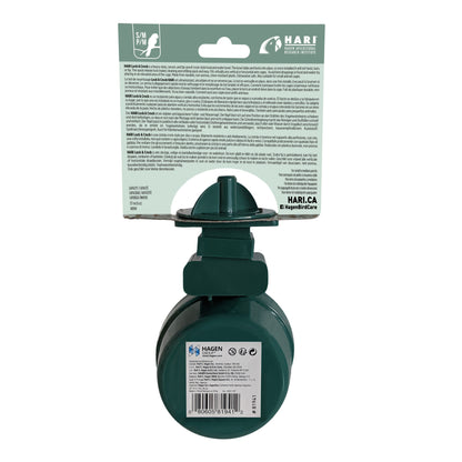Bol de nourrissage Lock & Crock HARI, vert, pour petits/moyens perroquets, 177 ml