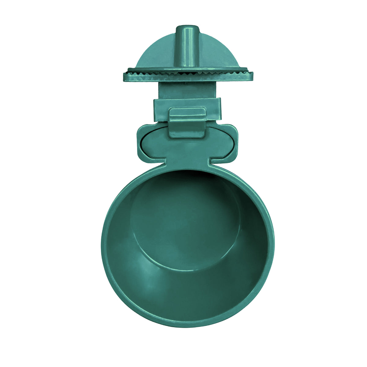 Bol de nourrissage Lock & Crock HARI, vert, pour petits/moyens perroquets, 177 ml
