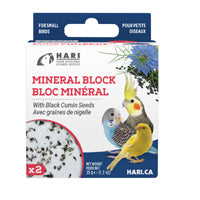 Blocs minérau x HARI, avec graines de nigelle, 35 g, paquet de 2