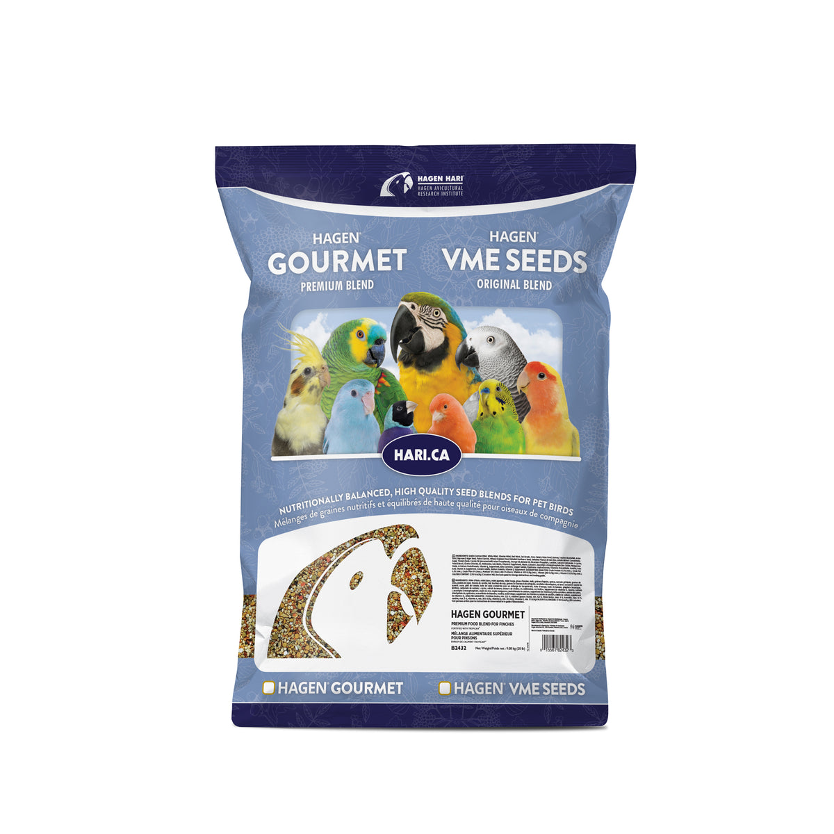 Mélange Gourmet HARI de qualité supérieure pour pinsons, 9,08 kg, VRAC