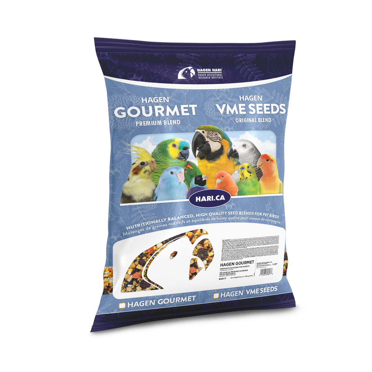 Mélange Gourmet HARI de qualité supérieure pour perroquets, 9,08 kg, VRAC