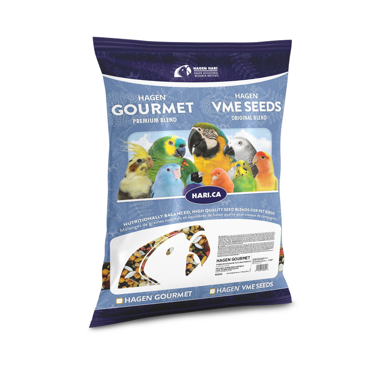 Mélange Gourmet HARI de qualité supérieure pour grands perroquets, 9,08 kg, VRAC