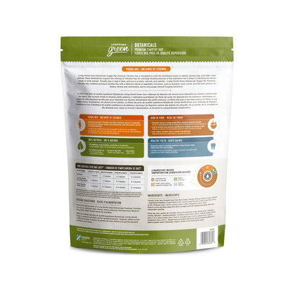 Fléole des prés Botanicals Living World Green de qualité supérieure, Mélange de légumes, 680 g