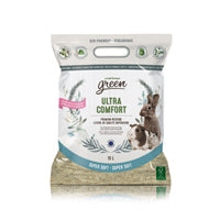 Litière Ultra Comfort Living World Green de qualité supérieure, ultra-douce, 10 L (610 po³)