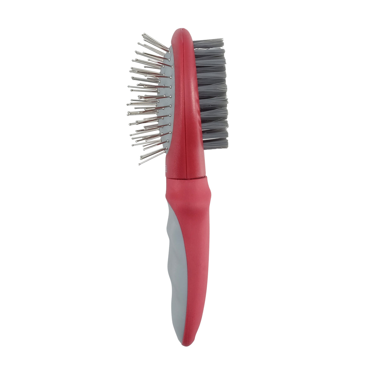 Brosse 2 en 1 Essentials Le Salon pour chiens, poils de nylon/aiguilles d’acier, petite