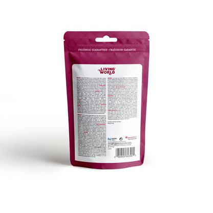 Gâteries Living World pour petits animaux, bouchées avec quinoa, 60 g (2,1 oz)